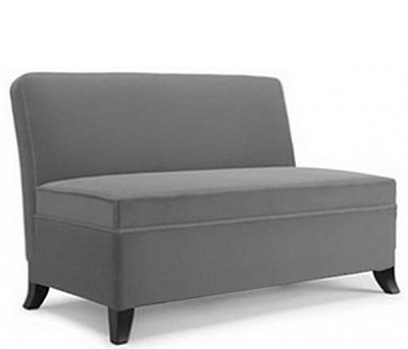 Модульный диван с низкой спинкой
